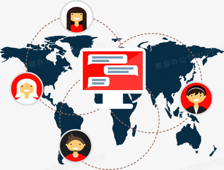 关系网PNG图片素材下载_关系网PNG_熊猫办公