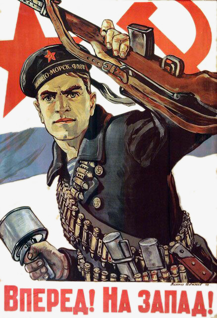 苏联战士动漫图片