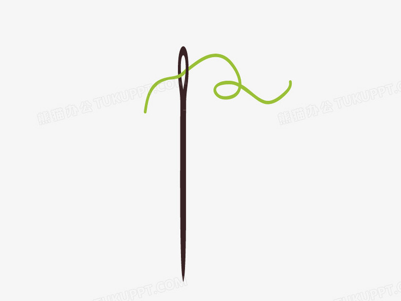 针针线卡通矢量素材