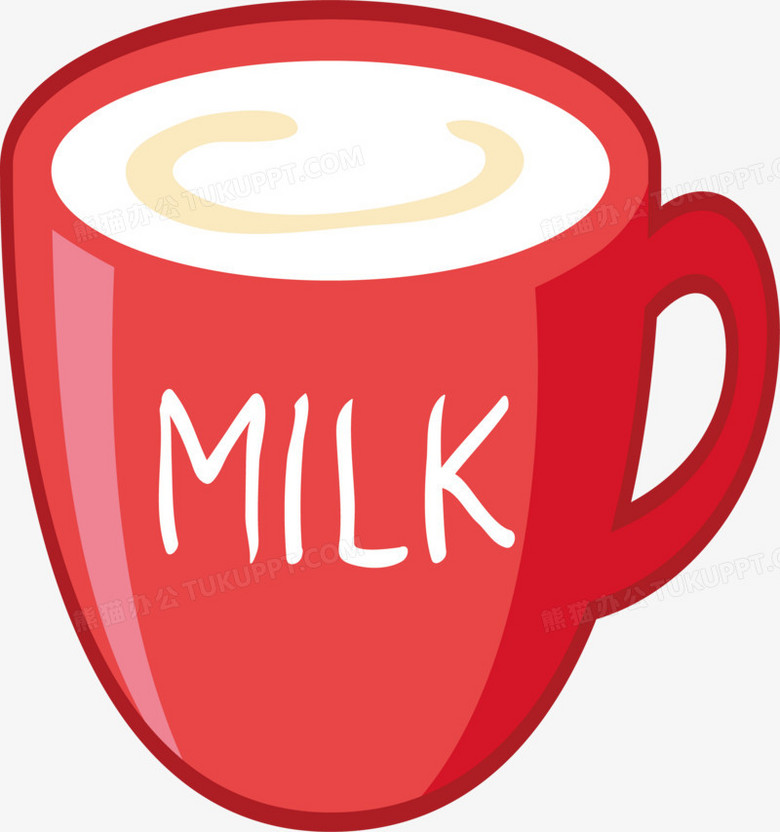 本作品全称为《卡通风彩色一杯美味可口的牛奶创意元素》,使用adobe