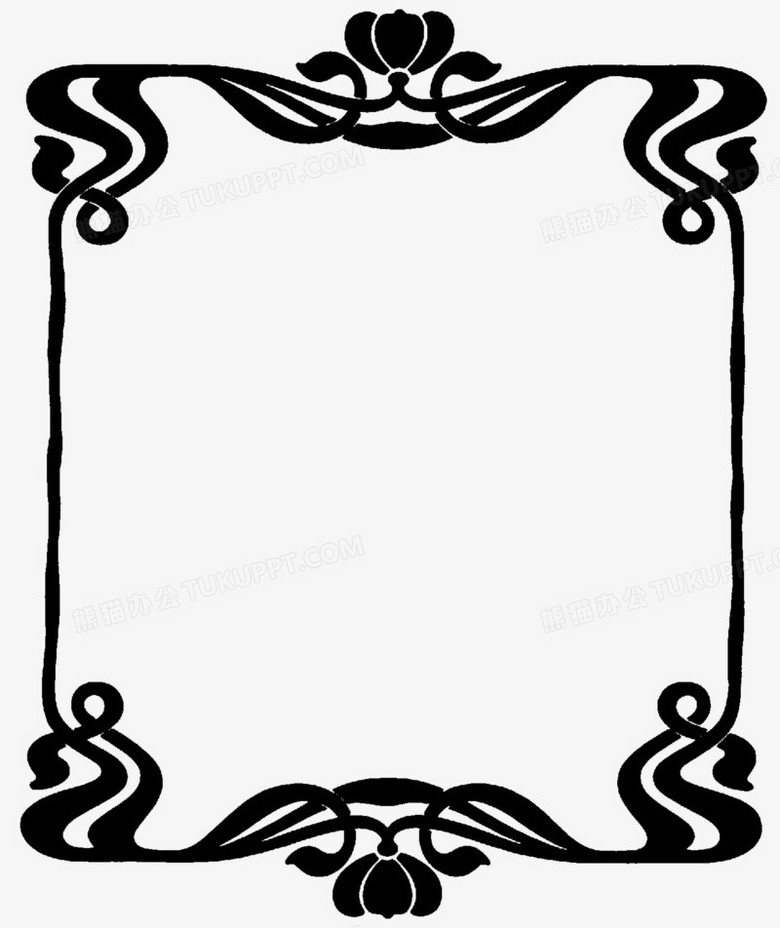 花纹边框
