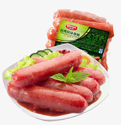 又香又焦的火腿肠PNG图片素材下载_火腿肠PNG_熊猫办公