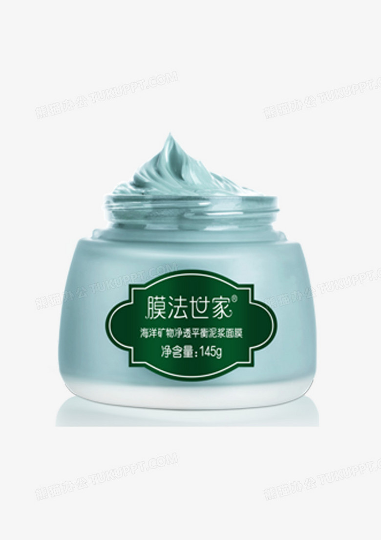 膜法世家海洋矿物泥面膜png图片素材下载_矿物png_熊猫办公