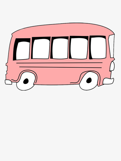 卡通公交车png图片素材下载_卡通公交车png_熊猫办公