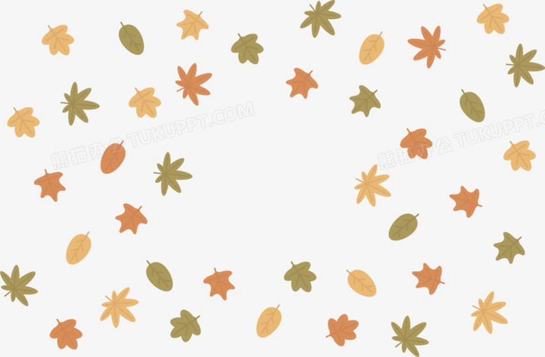 秋叶背景png图片素材下载 秋叶png 熊猫办公 秋叶背景png图片素材下载 秋叶png 熊猫办公