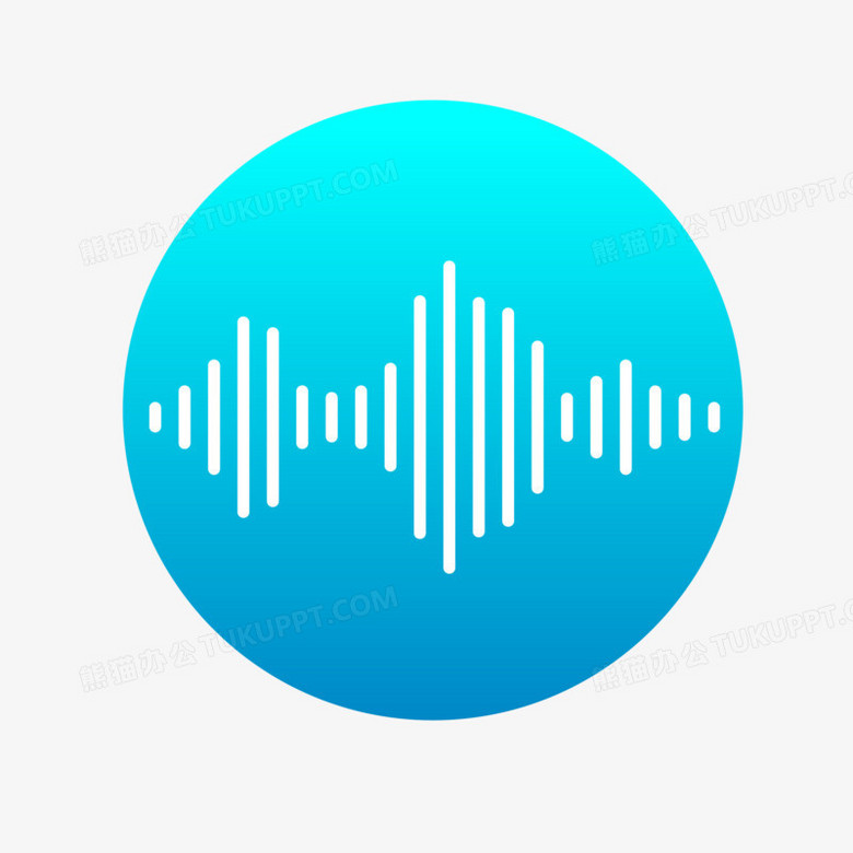 手绘矢量语音通话音频图标元素PNG图片素材下载_手绘PNG_熊猫办公