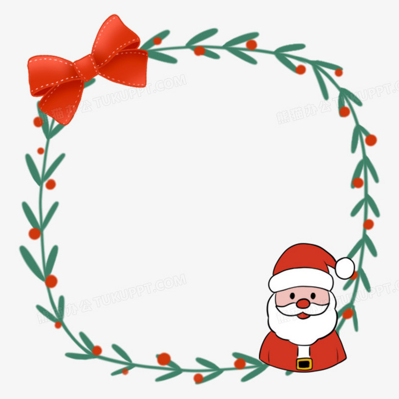 圣诞节对话框边框组图合集免抠元素五