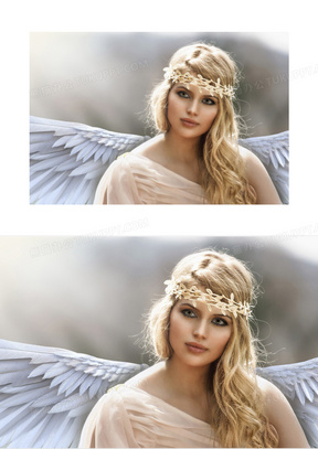 天使美女素材_天使美女图片_天使美女素材图片下载_熊猫办公