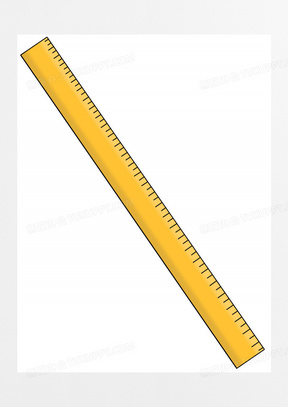 卡通尺图片素材