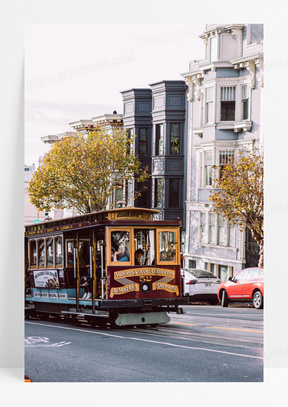 有轨电车素材 有轨电车图片 有轨电车素材图片下载 熊猫办公