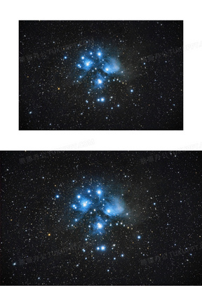 天空繁星星座图片