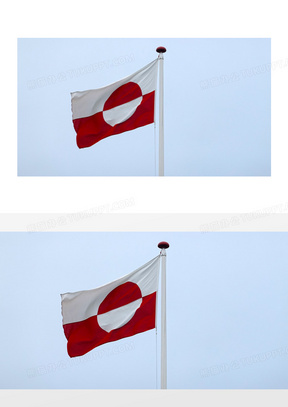 格陵兰国旗图片