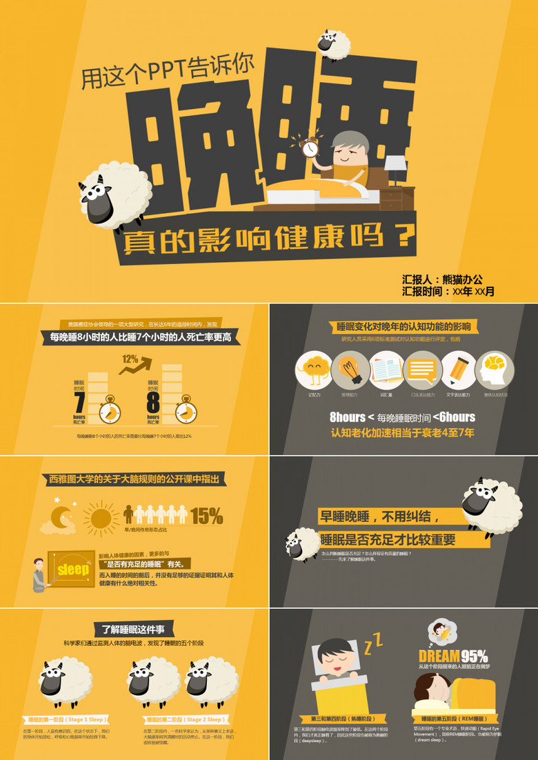 晚睡真的影响健康吗PPT