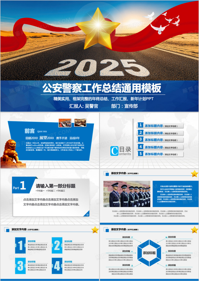 公安警察工作总结通用