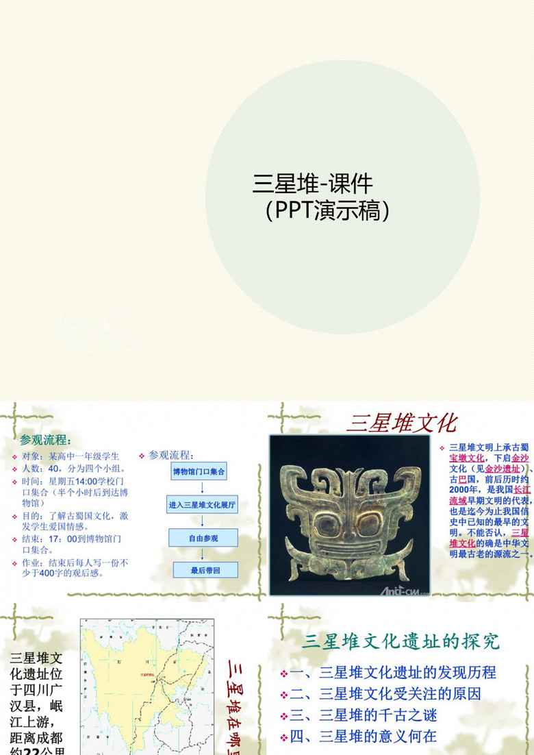 三星堆-课件(PPT演讲义示稿)