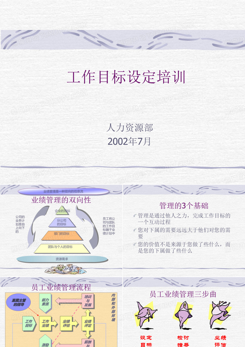 工作目标设定培训