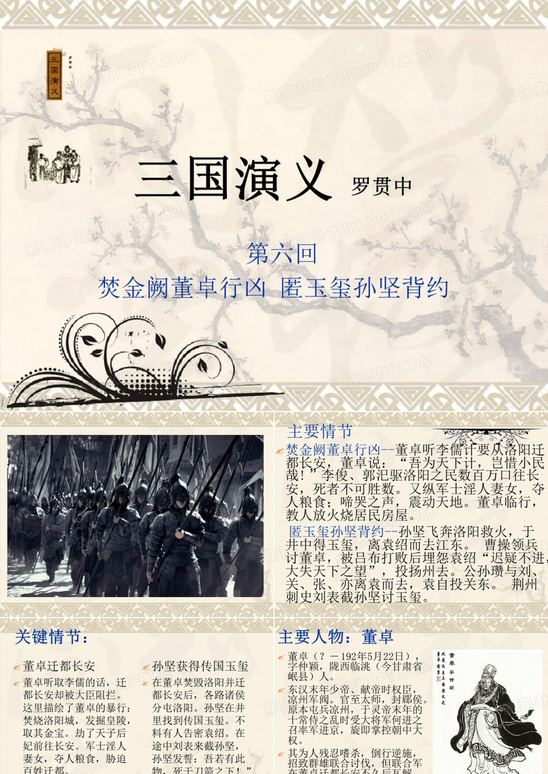 三国演义第六回