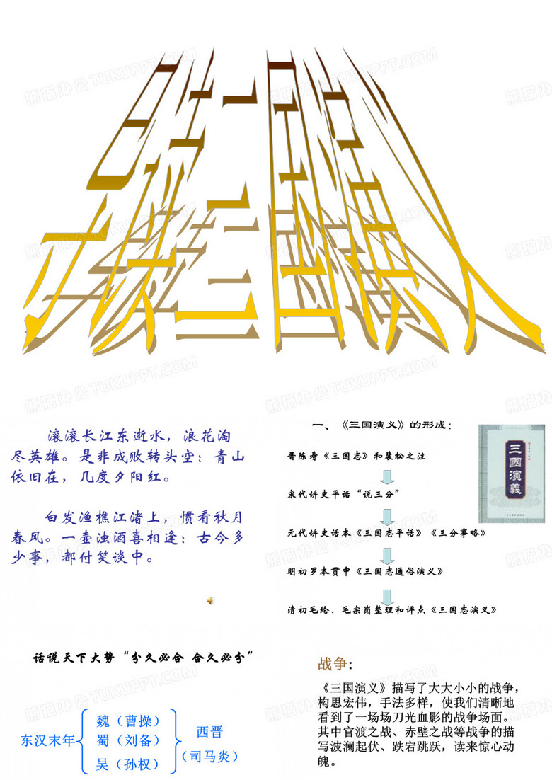 导读三国演义ppt课件