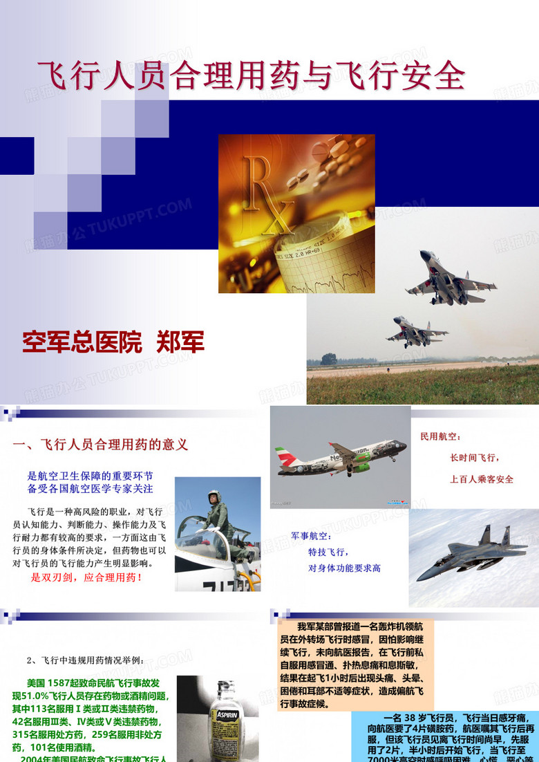 飞行人员合理用药与飞行安全