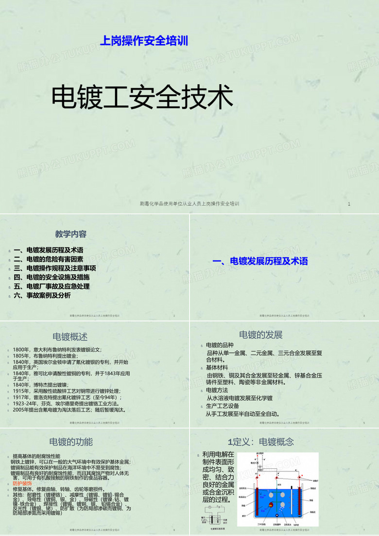 剧毒化学品使用单位从业人员上岗操作安全培训课件