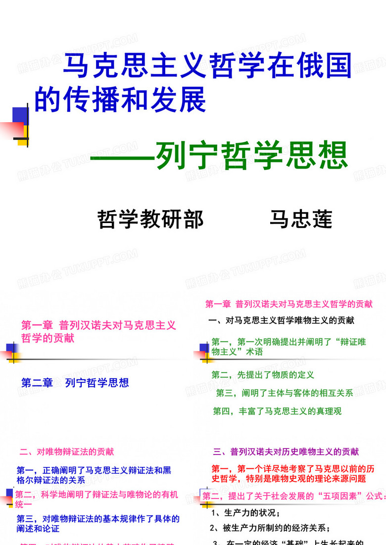 (完整版)列宁哲学思想