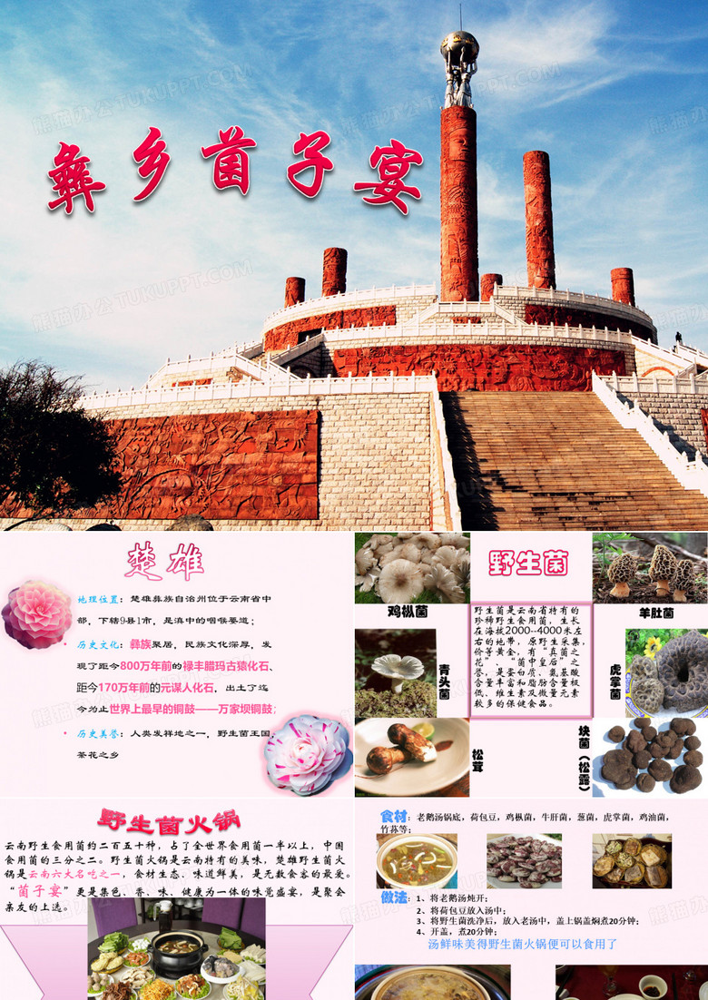 家乡美食介绍(彝乡菌子宴)