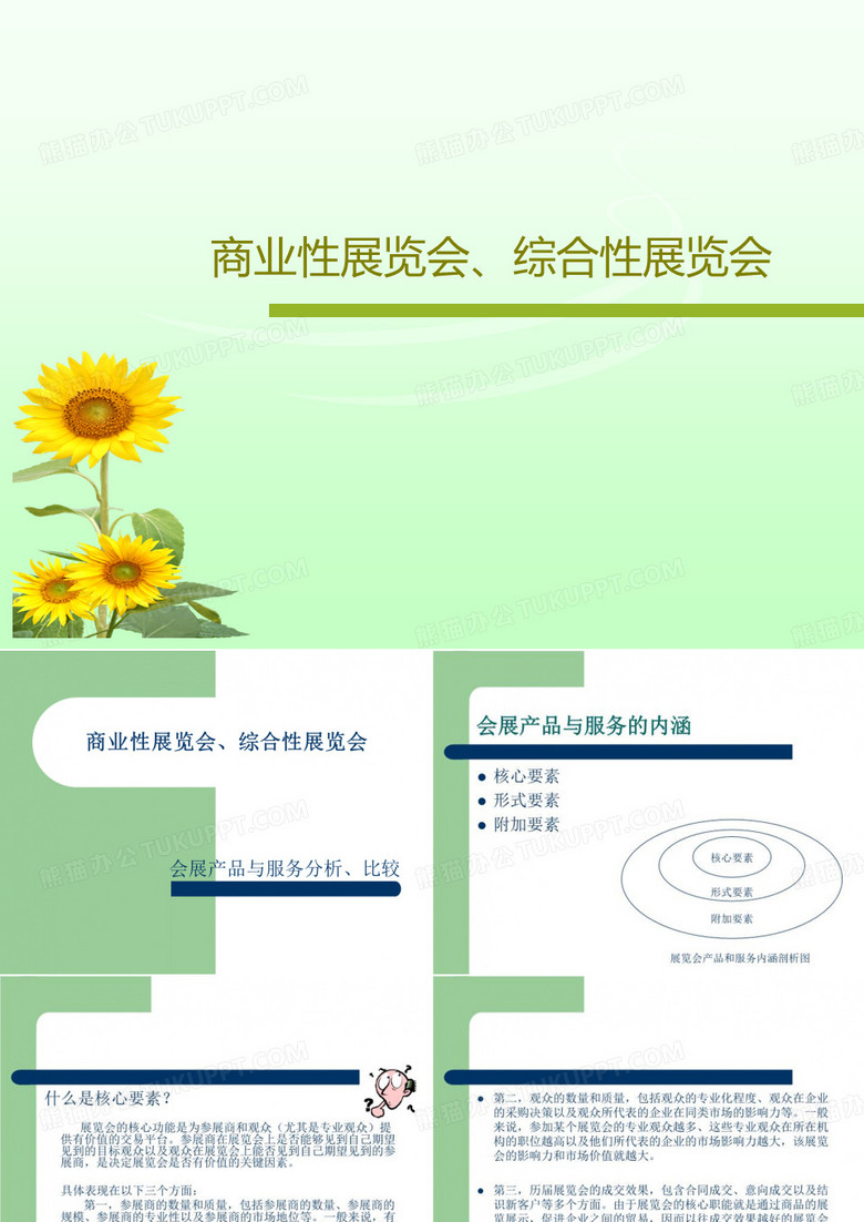 商业性展览会、综合性展览会19页PPT