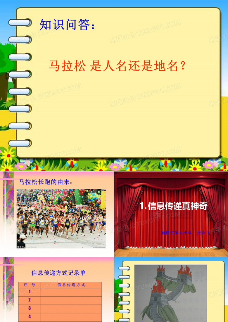 小学五年级信息技术PPT《信息传递真神奇》课件