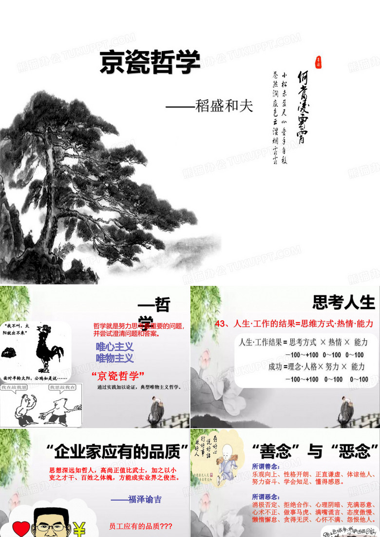 一、京瓷哲学