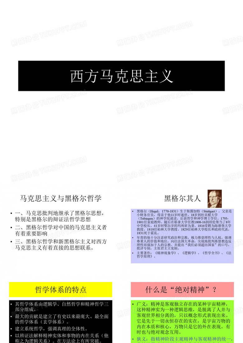 黑格尔哲学体系