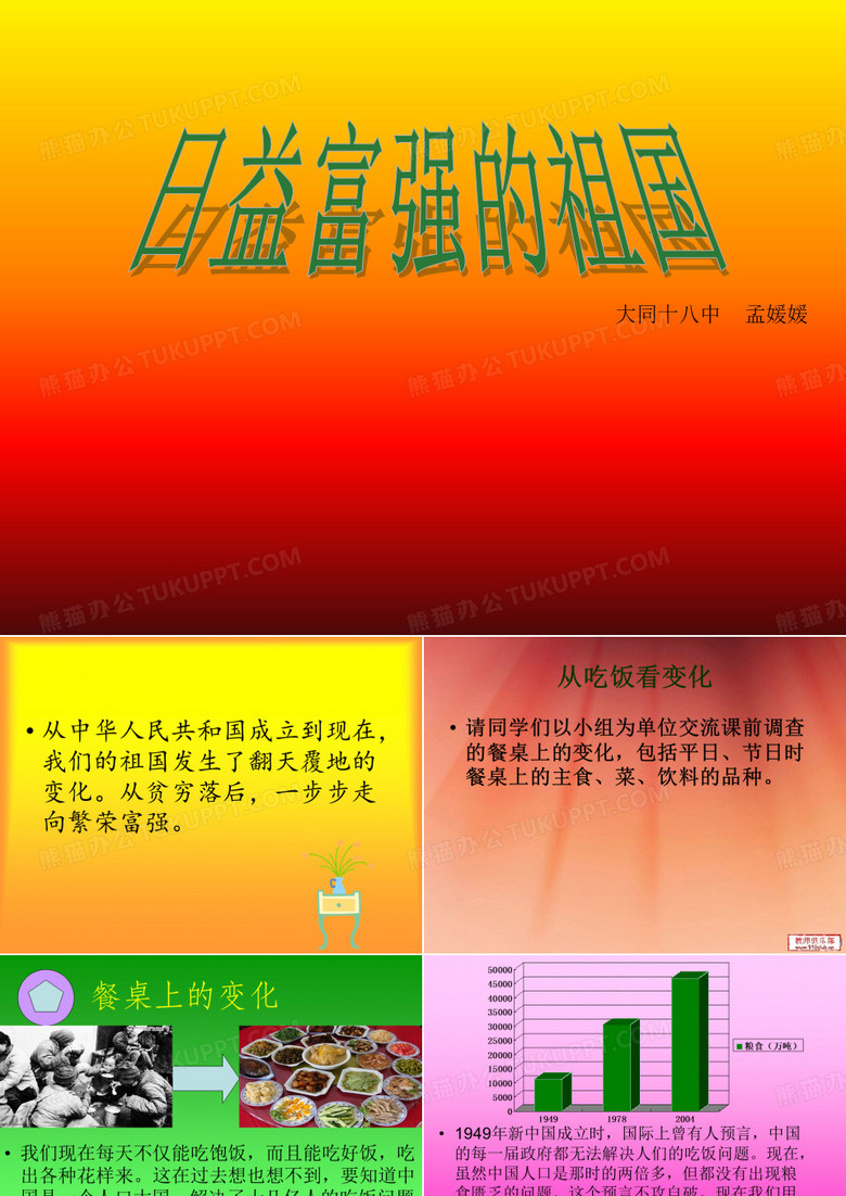 《日益富强的祖国》PPT