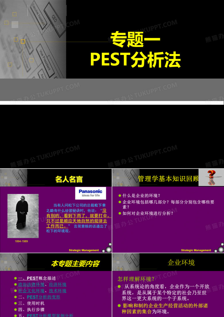 PEST分析法