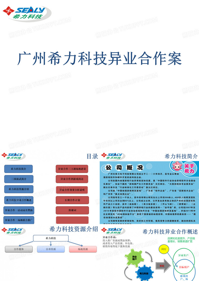 异业合作方案