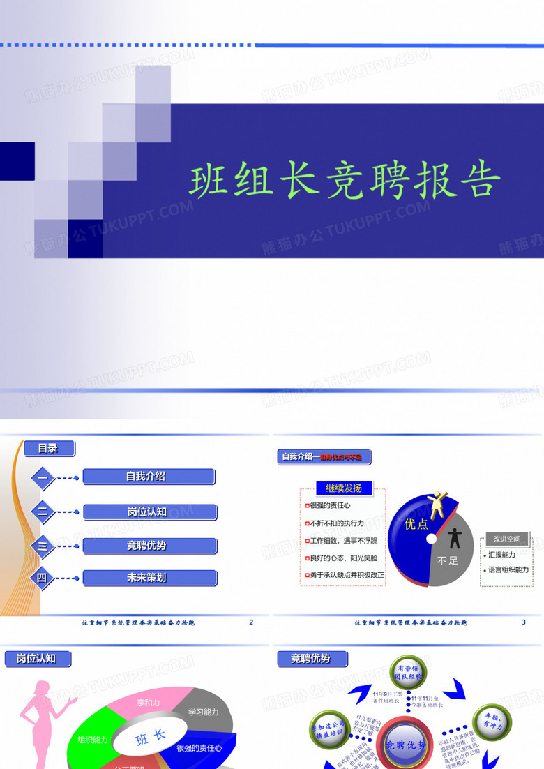 班组长竞聘PPT (1)
