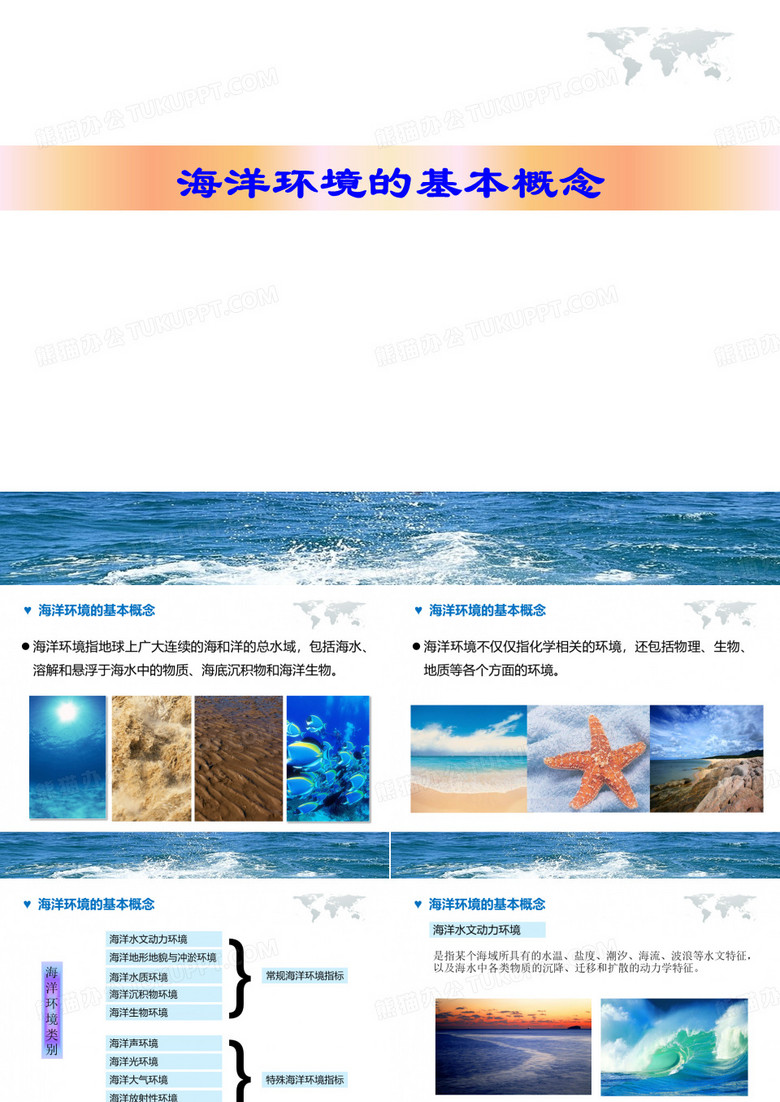 海洋环保专题2海洋环境的基本概念