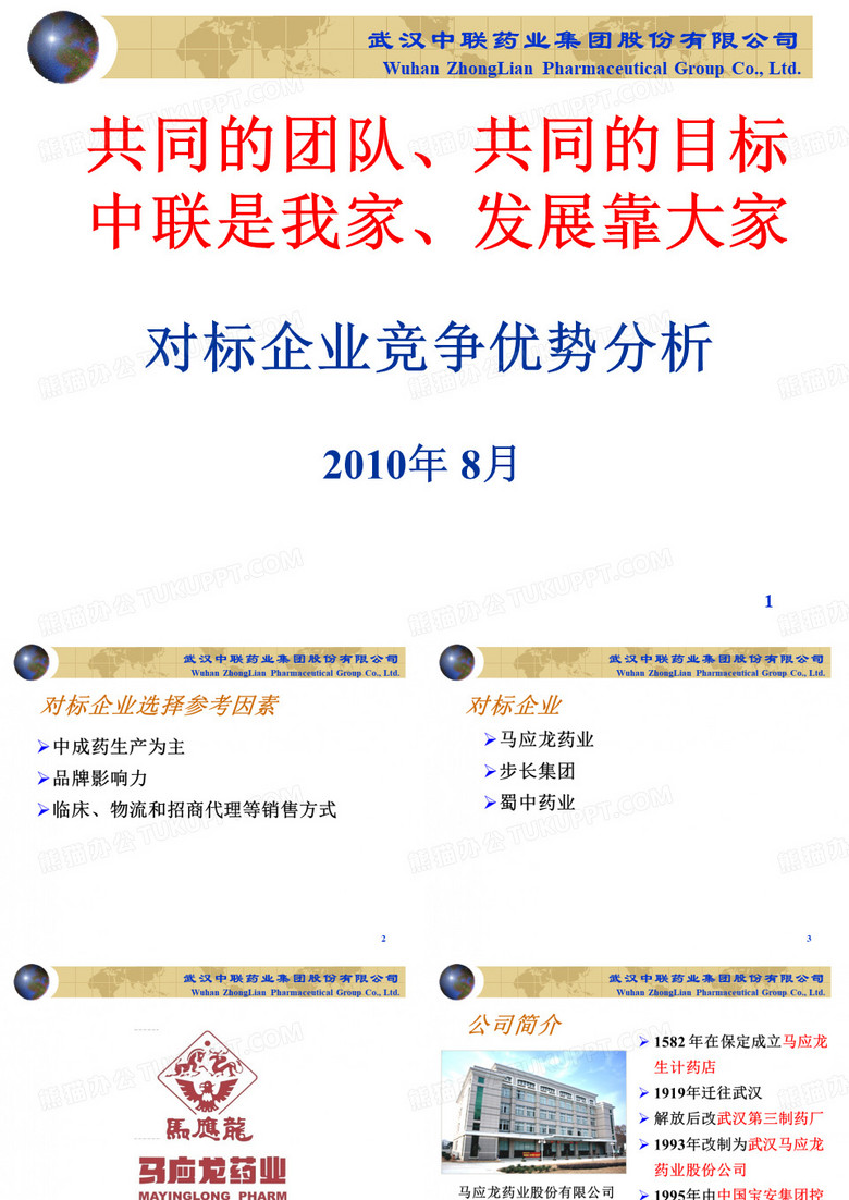对标企业分析