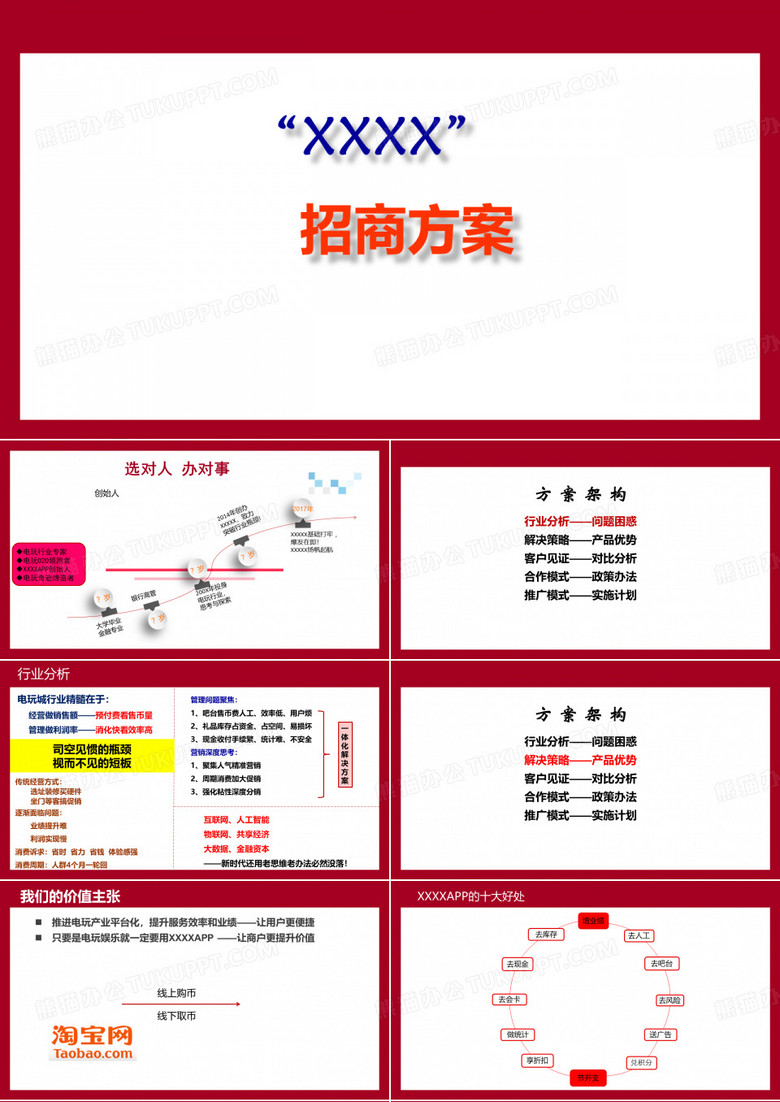 XXXX电玩企业招商方案