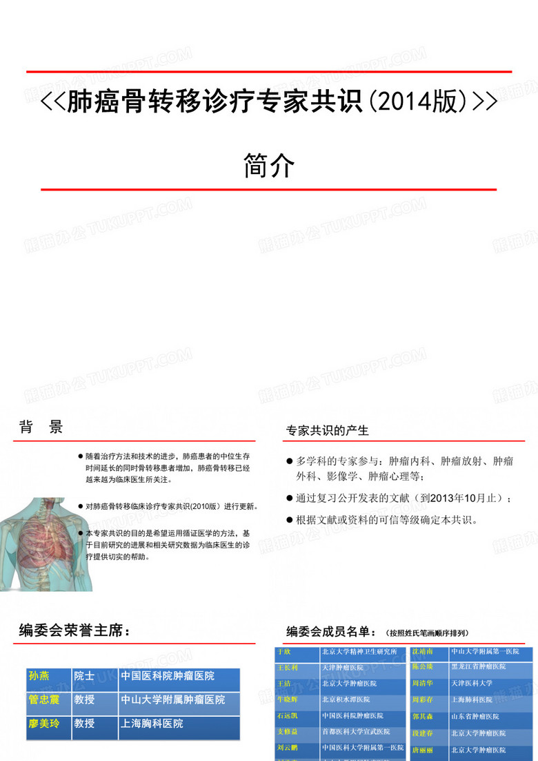 肺癌骨转移专家共识简介