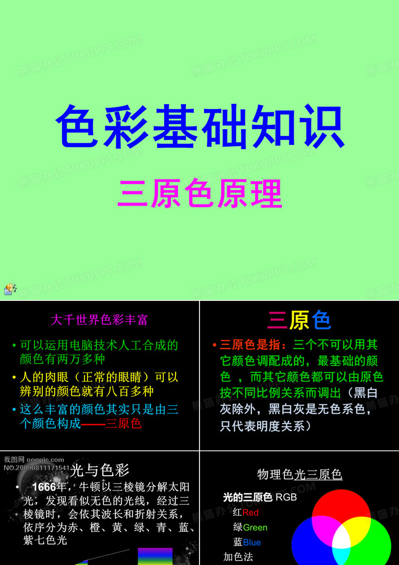 三原色原理