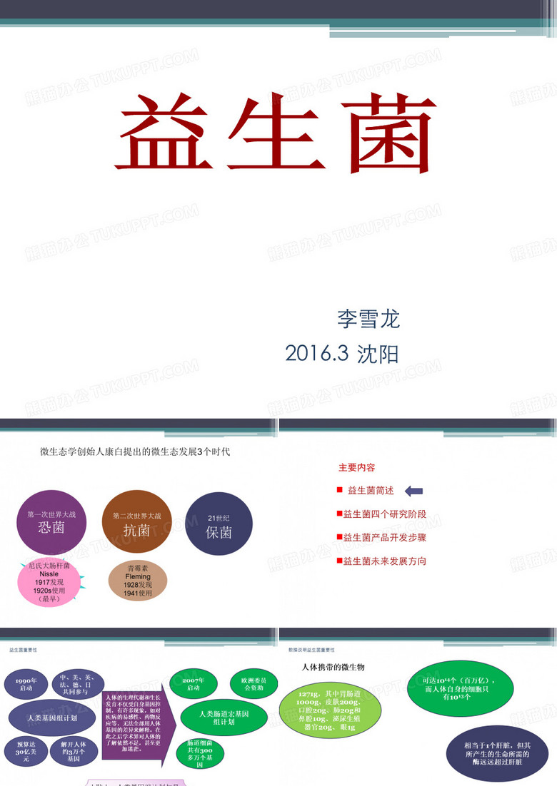 益生菌简介
