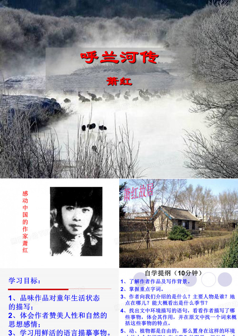 《呼兰河传》ppt