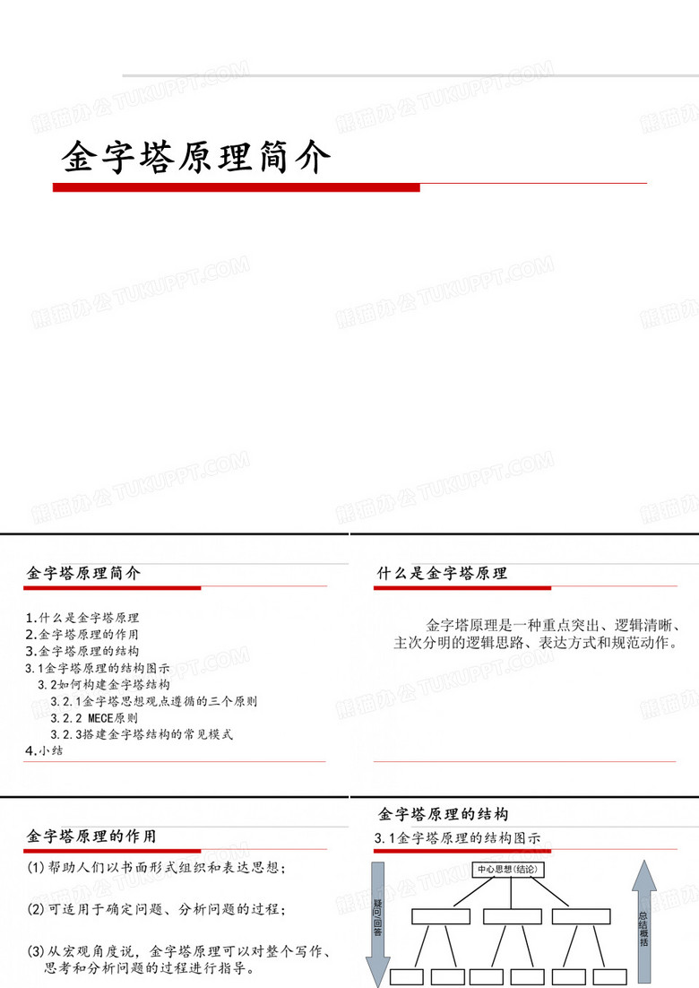金字塔原理简介