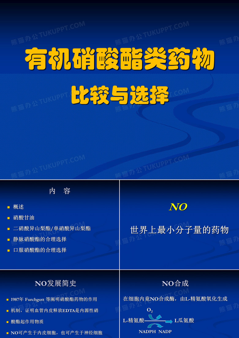 硝酸酯类药物的比较与选择