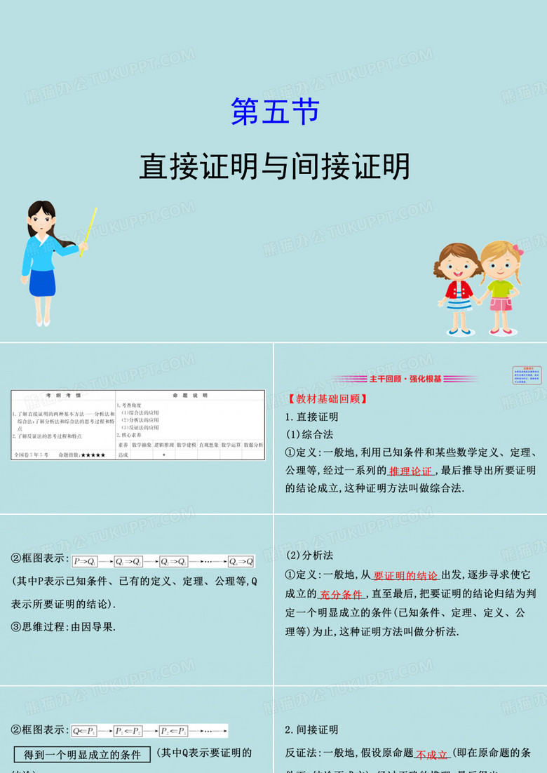 直接证明与间接证明