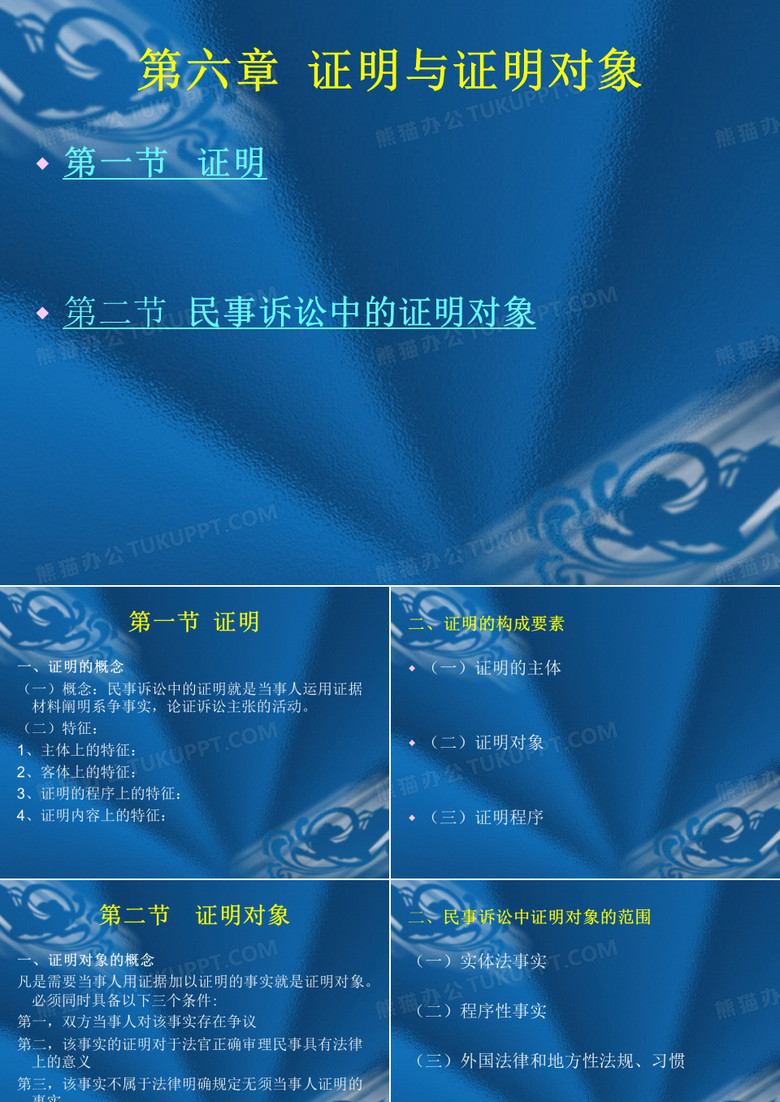 第六章  证明与证明对象