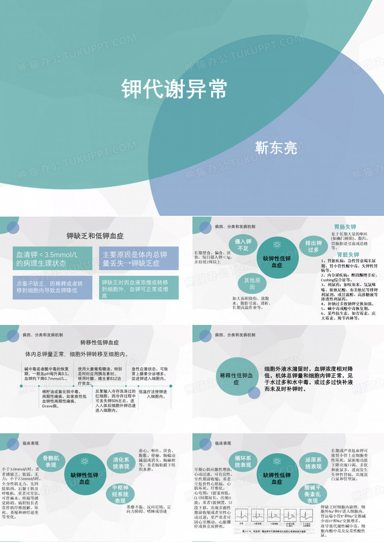 钾代谢异常