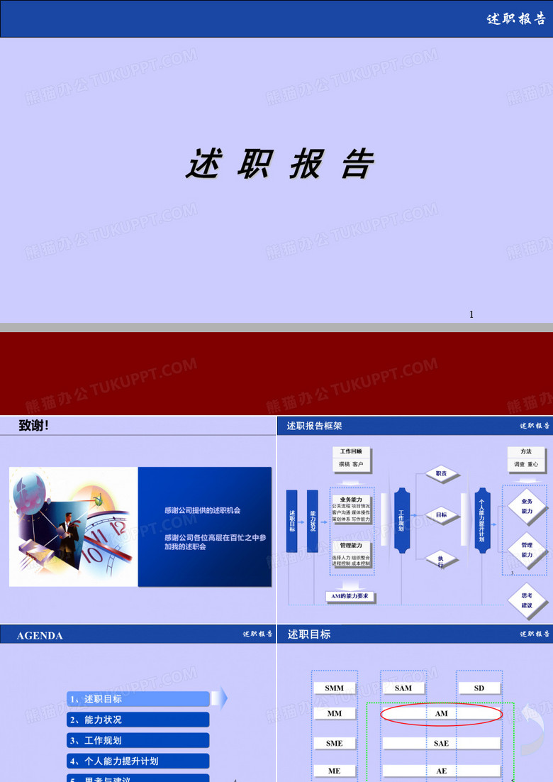个人述职总结汇报