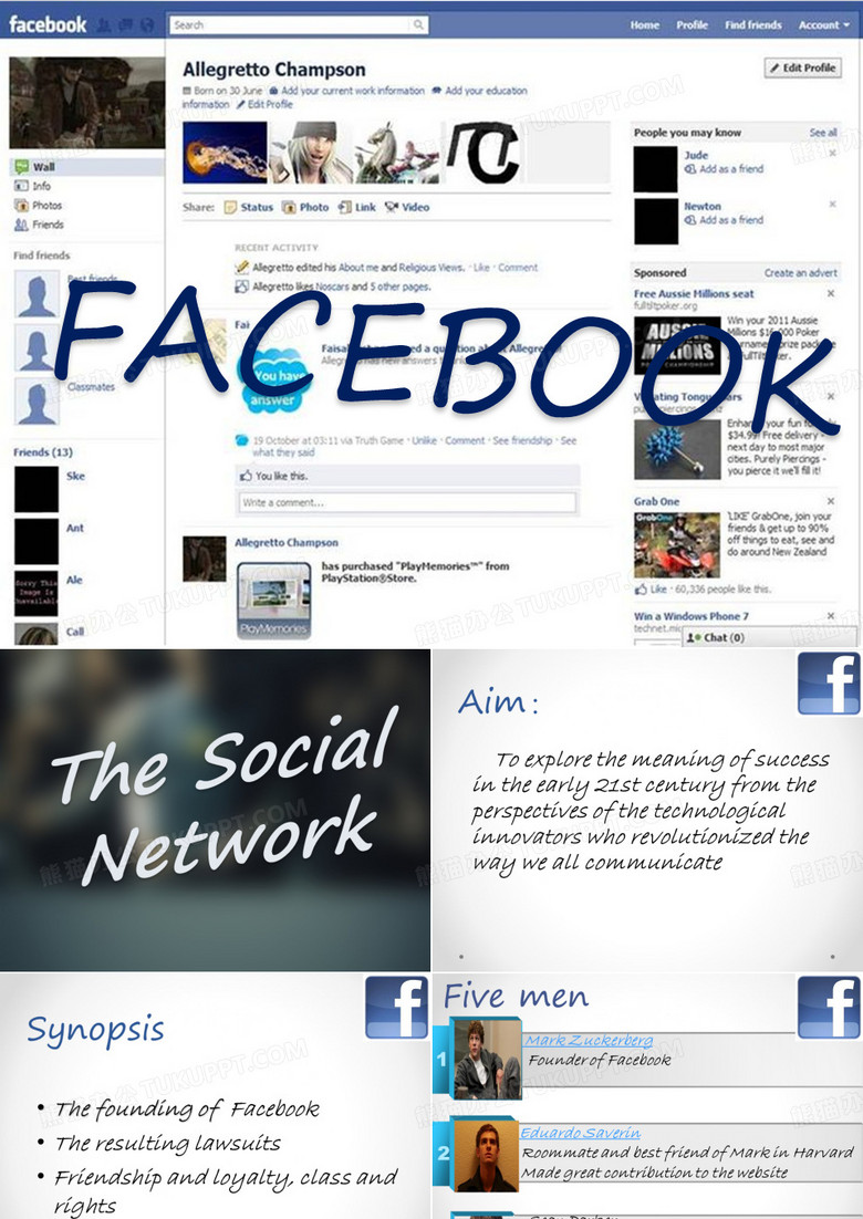The Social Network(《社交网络》简介)