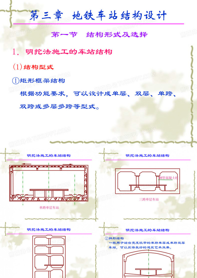 车站结构