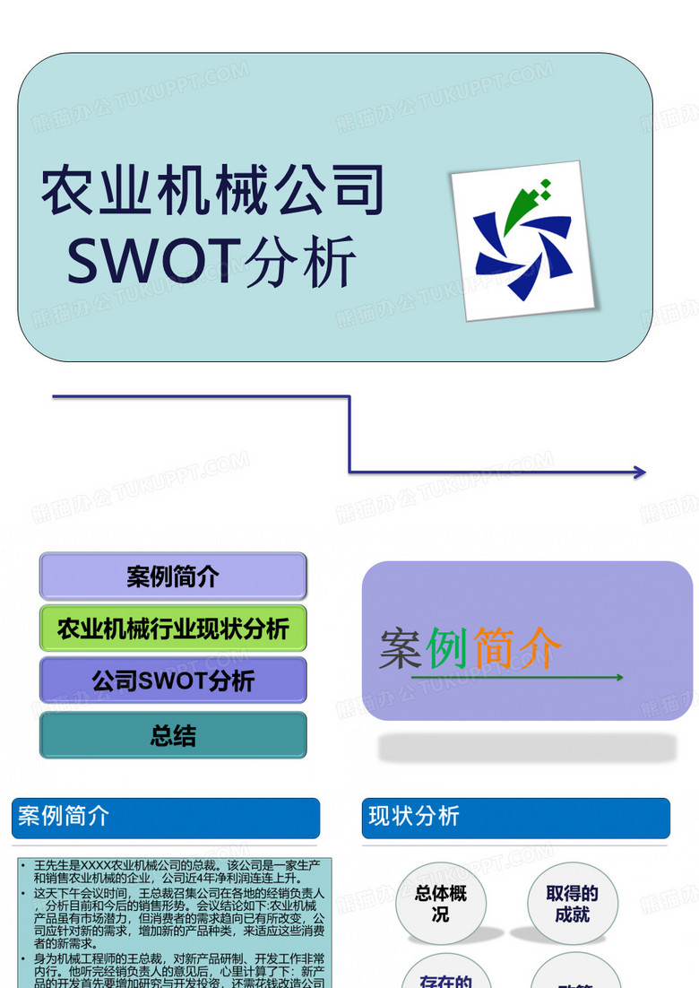 农业机械公司SWOT分析